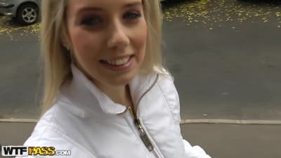Nesty is a blonde who wants some cum! - PornDig.com