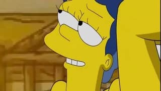 Homer and marge simpson making porn