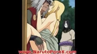 This is horny tsunade with her big tits