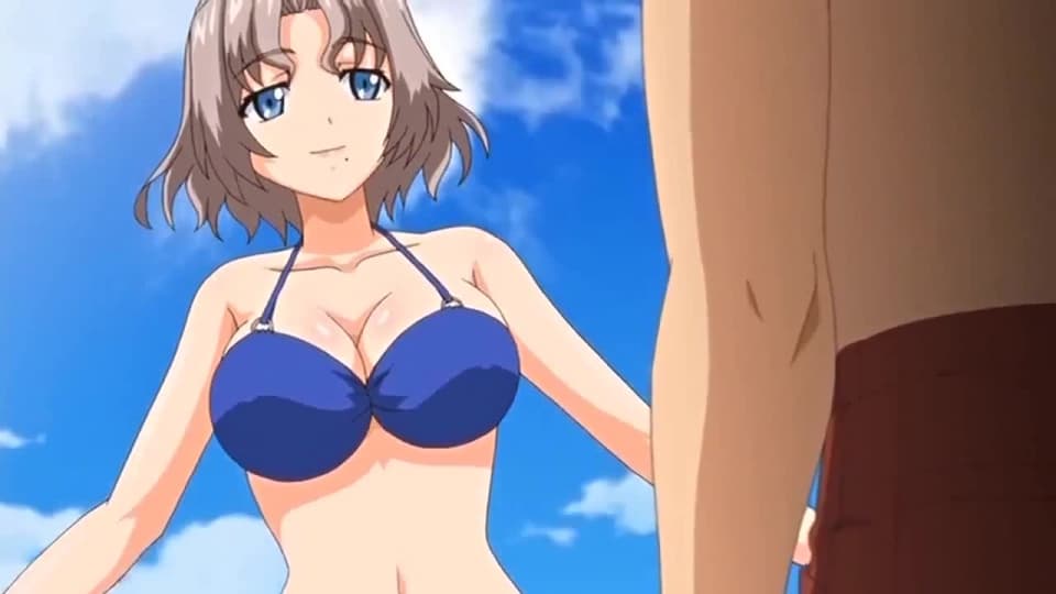Anime Hentai Beach Sex - Hentai porn video of people having sex on the beach - PornDig.com
